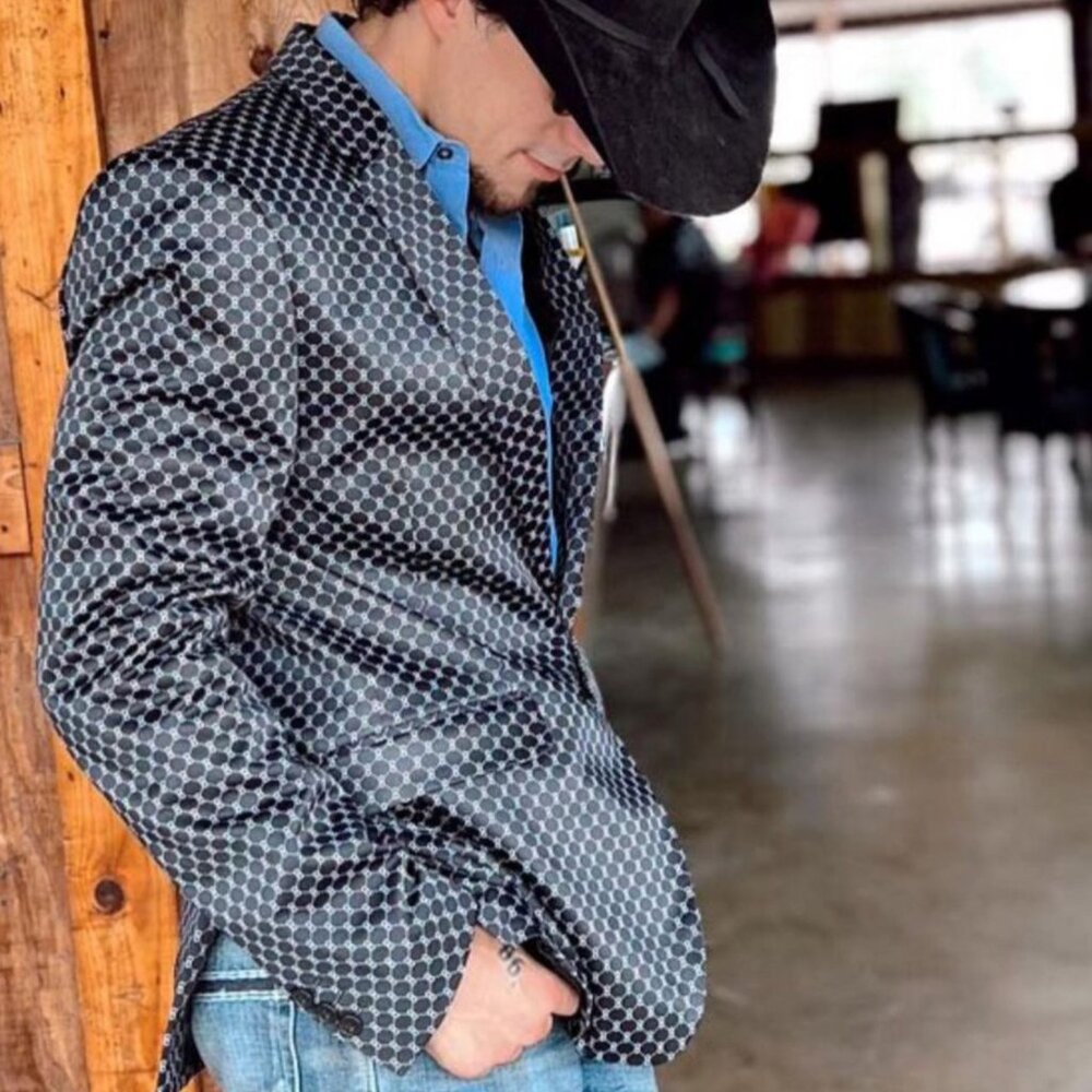 Men's Western Style Sport Coat NWT - Size 50 Slim